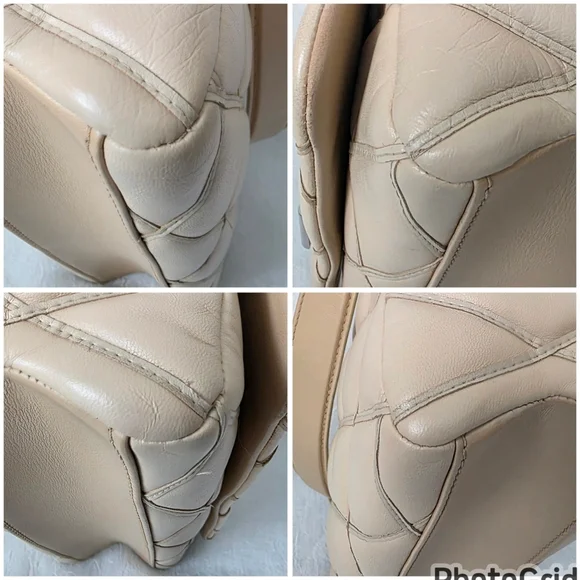 Auth Louis Vuitton Lambskin Go-14 Malletage MM Shoulder Bag - Picture 9 of 9